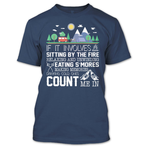 I Don't Need Therapy T Shirt, I Just Need To Go Camping With My Dog T Shirt