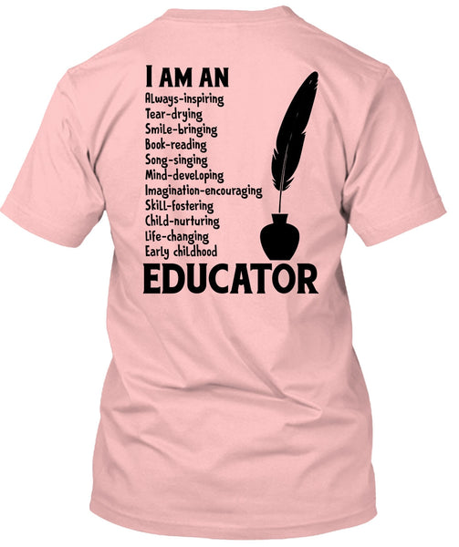 I Am An Early Childhood Educator T Shirt, My Job T Shirt