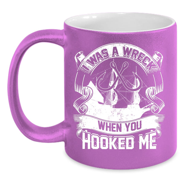 I Was A Wreck Coffee Mug, Funny Gift For Fisher Coffee Cup