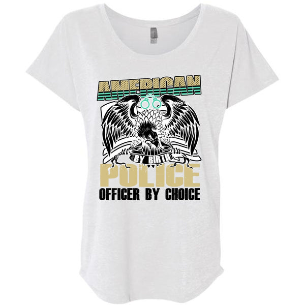 American Police Officer By Choice T Shirt, I Love Police T Shirt, Awesome T-Shirts