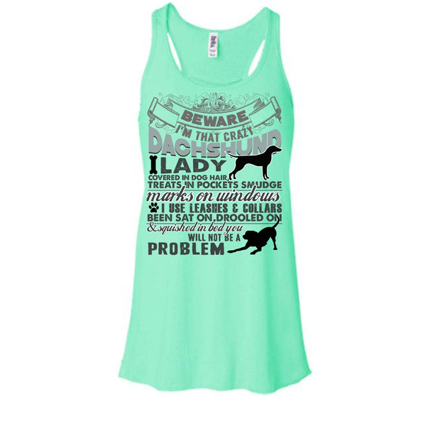 I'm That Crazy Dachshund Lady T Shirt, I Am A Dog Lover T Shirt, Awesome t-shirts