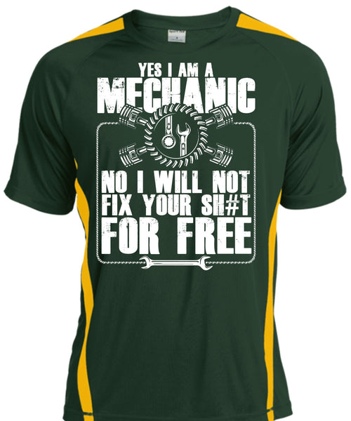 Yes I Am A Mechanic T Shirt, I Will Not Fix T Shirt, Cool Shirt