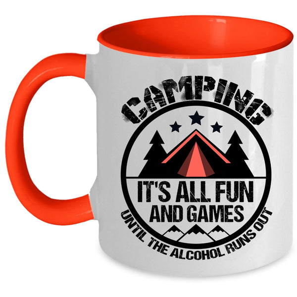 It's All Fun And Games Coffee Mug, Camping Accent Mug