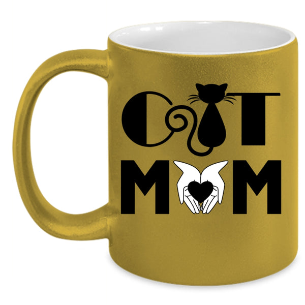 Cat Mom Mug, Perfect Gift For Mom Cup