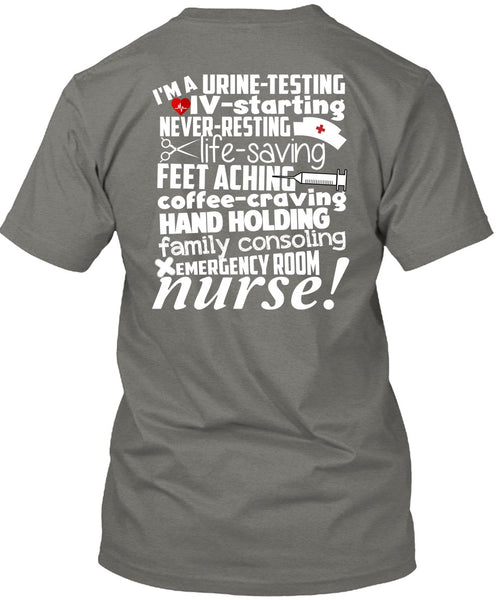 Emergency Room Nurse T Shirt, I Love Nursing T Shirt