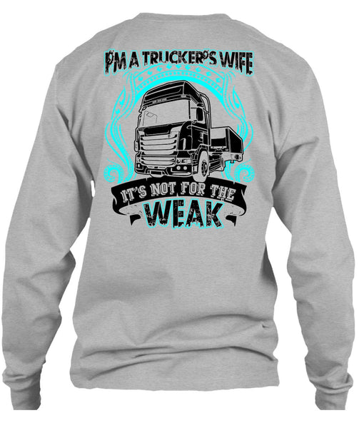 I'm A Trucker's Wife T Shirt, I Love Wife T Shirt