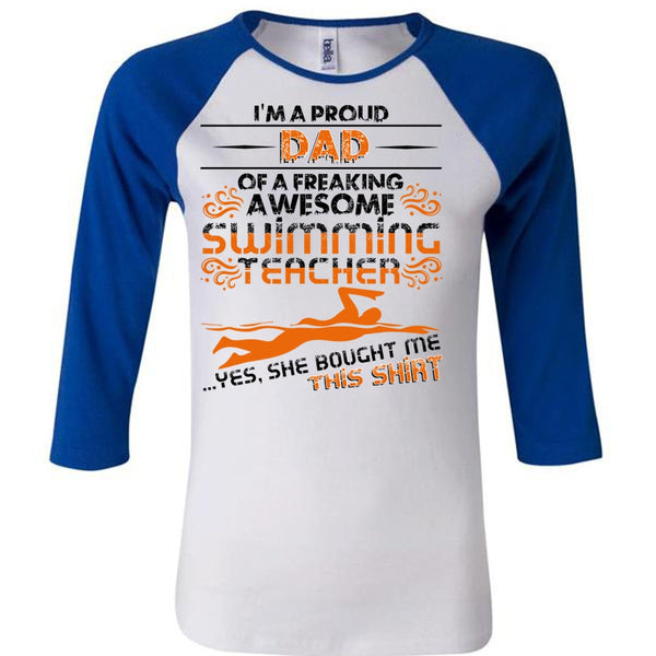 I'm A Proud Dad T Shirt, I Love Swimming T Shirt, Awesome T-Shirts