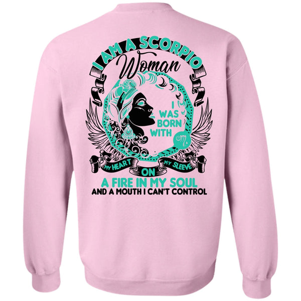 I Love Scorpio T Shirt, I Am A Scorpio Woman Sweatshirt