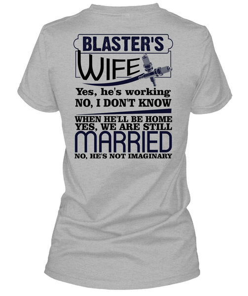 Blaster's Wife T Shirt, I Love Wife T Shirt