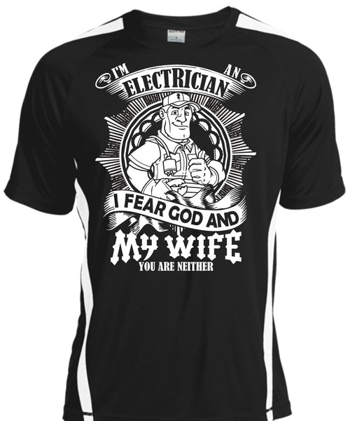 A black t-shirt with the shopify logo