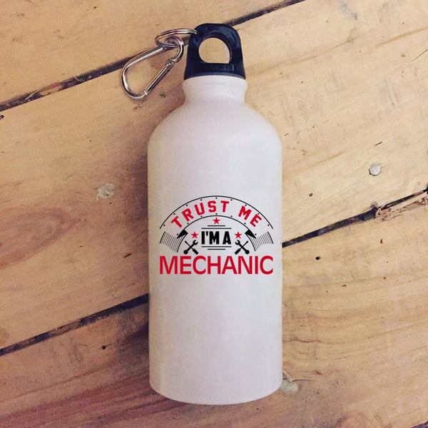 Trust Me I'm A Mechanic 20 oz Stainless Steel Bottle,Best Gift For Mechanic Outdoor Sports Water Bottle