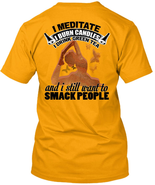 I Meditate T Shirt, I Love Yoga T Shirt