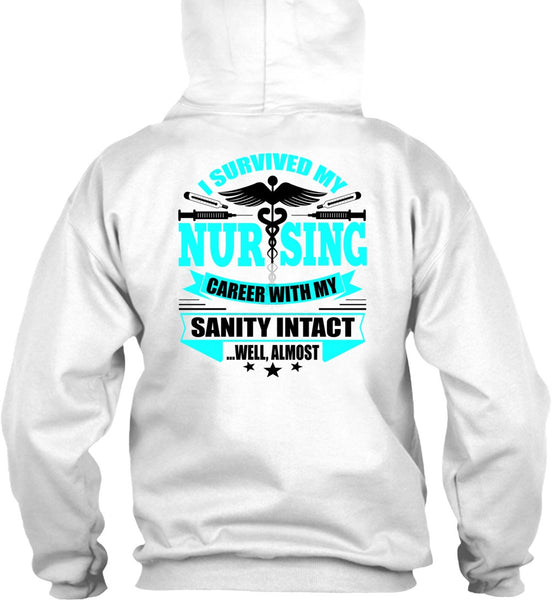 I Survived My Nursing T Shirt, I Love Nursing T Shirt