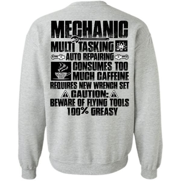 I Love Mechanic T Shirt, Mechanic Multitasking Sweatshirt
