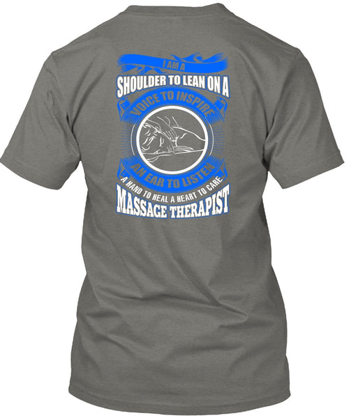 Massage Therapist T Shirt, Voice To Inspire T Shirt