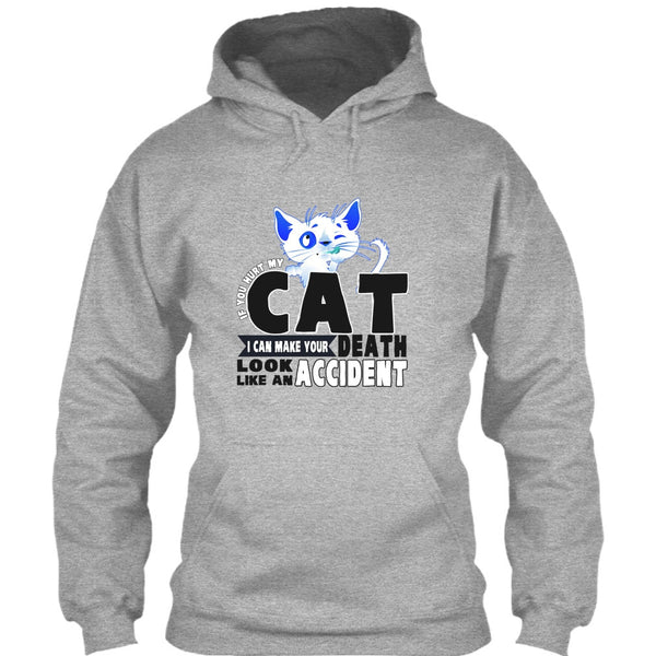 If You Hurt My Cat T Shirt, Funny Cat T Shirt