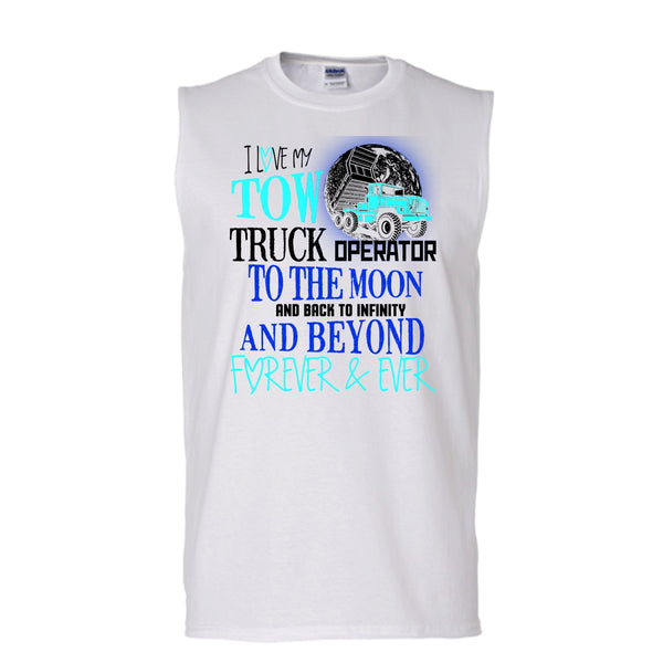 A black t-shirt with the shopify logo