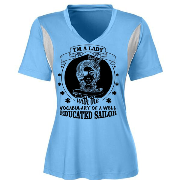 I'm A Lady With Vocabulary Of A Well Educated Sailor T Shirt, My Favorite T Shirt