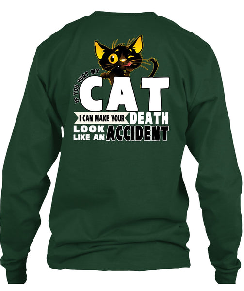 You Hurt My Cat T Shirt, Like An Accident T Shirt