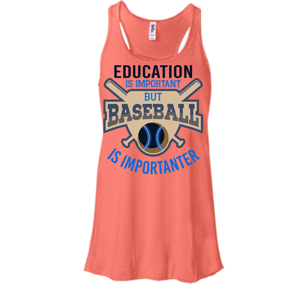 Education Is Important Shirt, But Baseball Is Importanter Shirt, Cool Baseball Shirt