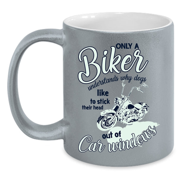 Cool Gift For Biker Coffee Mug, Only A Biker Understands Accent Mug