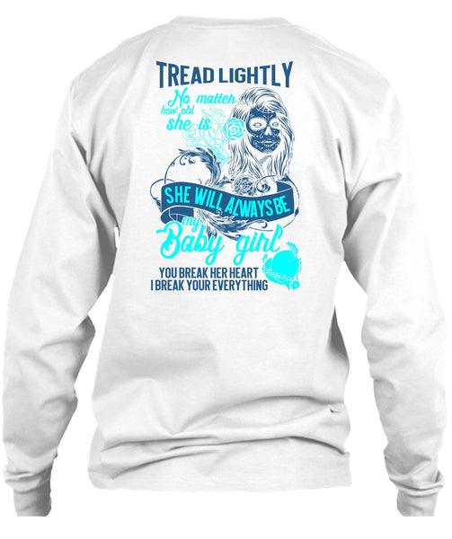 She Will Always Be My Baby Girl T Shirt, I Love Wife T Shirt