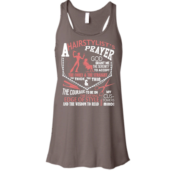 A Hair Stylist's Prayer T Shirt, Hair Stylist's Prayer Tank Top