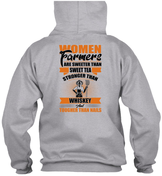 Women Farmers Are Sweeter T Shirt, I Love Farming T Shirt