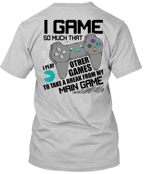 I Game T Shirt, I Love Gaming T Shirt