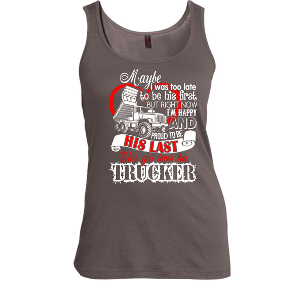 This Girls Loves Her Trucker T Shirt, Coolest Trucker Tank Top