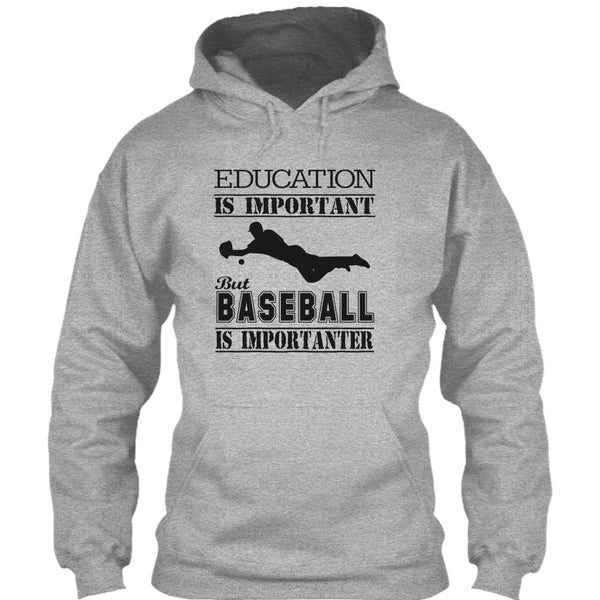 Education Is Important T Shirt, Cool Baseball Player T Shirt