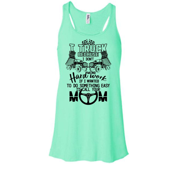 I Truck T Shirt, Coolest Trucker Tank Top
