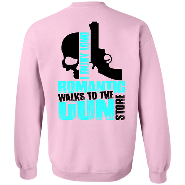 Being A Gun T Shirt, Walks To The Gun Store Sweatshirt