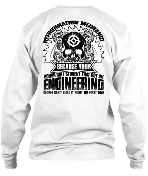 Refrigeration Mechanic T Shirt, I Love Mechanic T Shirt