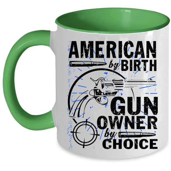 Cool American Coffee Mug, American By Birth Accent Mug
