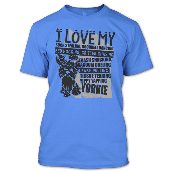 I Love My Sock Stealing T Shirt, I Am A Dog Lover T Shirt