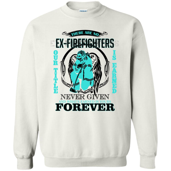 Gift For Firefighter T Shirt, He Is The Fire In My Heart Sweatshirt