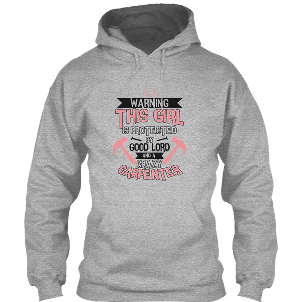 This Girl Is Protected By Good Lord T Shirt, Coolest Carpenter T Shirt
