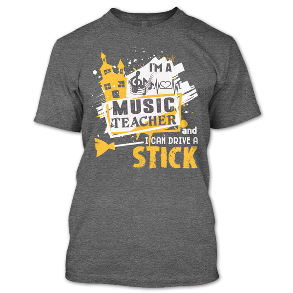 Coolest Halloween T Shirt, I'm A Music Teacher T Shirt
