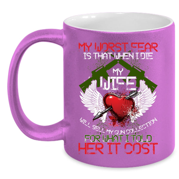 Funny Gunner Coffee Mug, Funny Gift For My Husband Coffee Cup