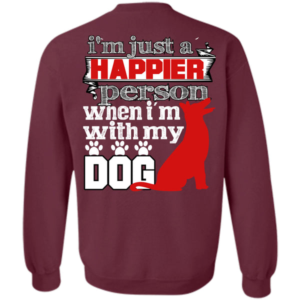 I'm With My Dog T Shirt, I Love My Dog Sweatshirt