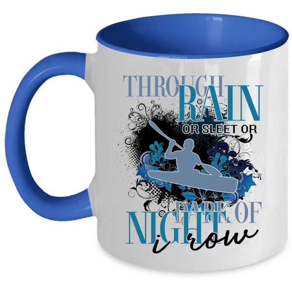 Cool Sport Coffee Mug, Dark Of Night I Row Accent Mug