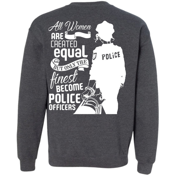 Become Police Officer T Shirt, I Love Police Sweatshirt