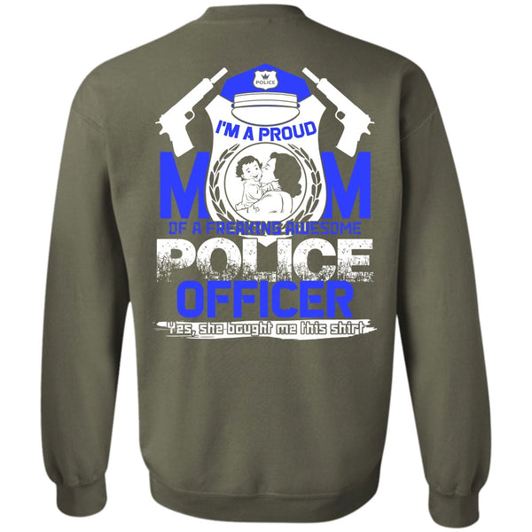Awesome Police Officer T Shirt, I Love Police Sweatshirt