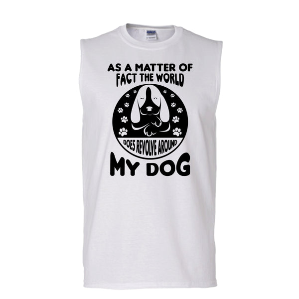 A black t-shirt with the shopify logo