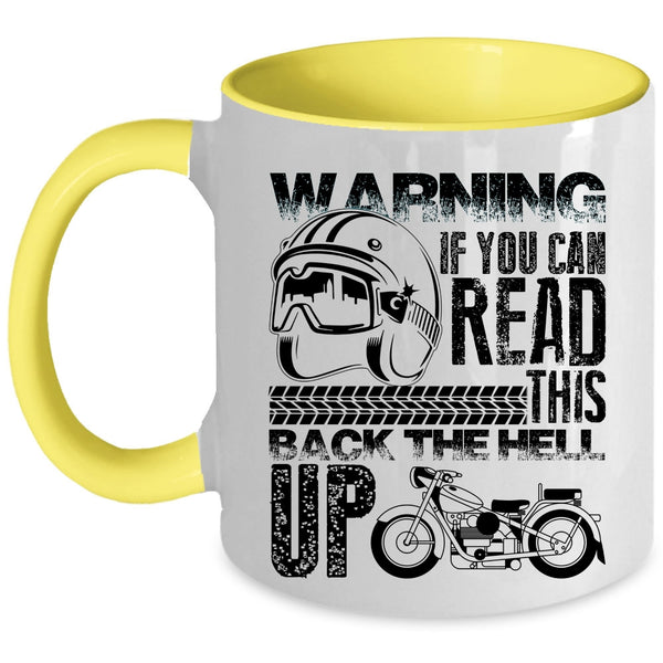 Funny Gift For Bikers Coffee Mug, Cool Motorcycles Accent Mug