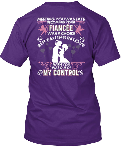 Becoming Your Fiancee Was A Choice T Shirt, Being A Husband T Shirt