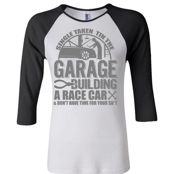 Garage Building A Race Car T Shirt, I Love Mechanic T Shirt, Awesome T-Shirts