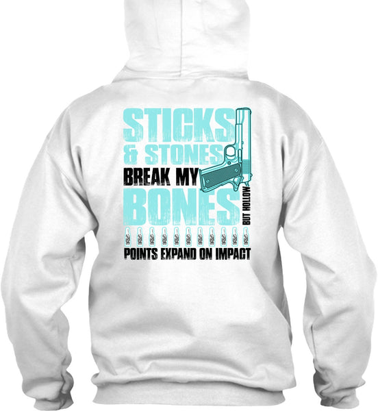 Sticks And Stones T Shirt, I Love Gunning T Shirt