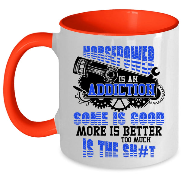 Only A Biker Understands Coffee Mug, Race The Rain Ride The Wind Accent Mug
